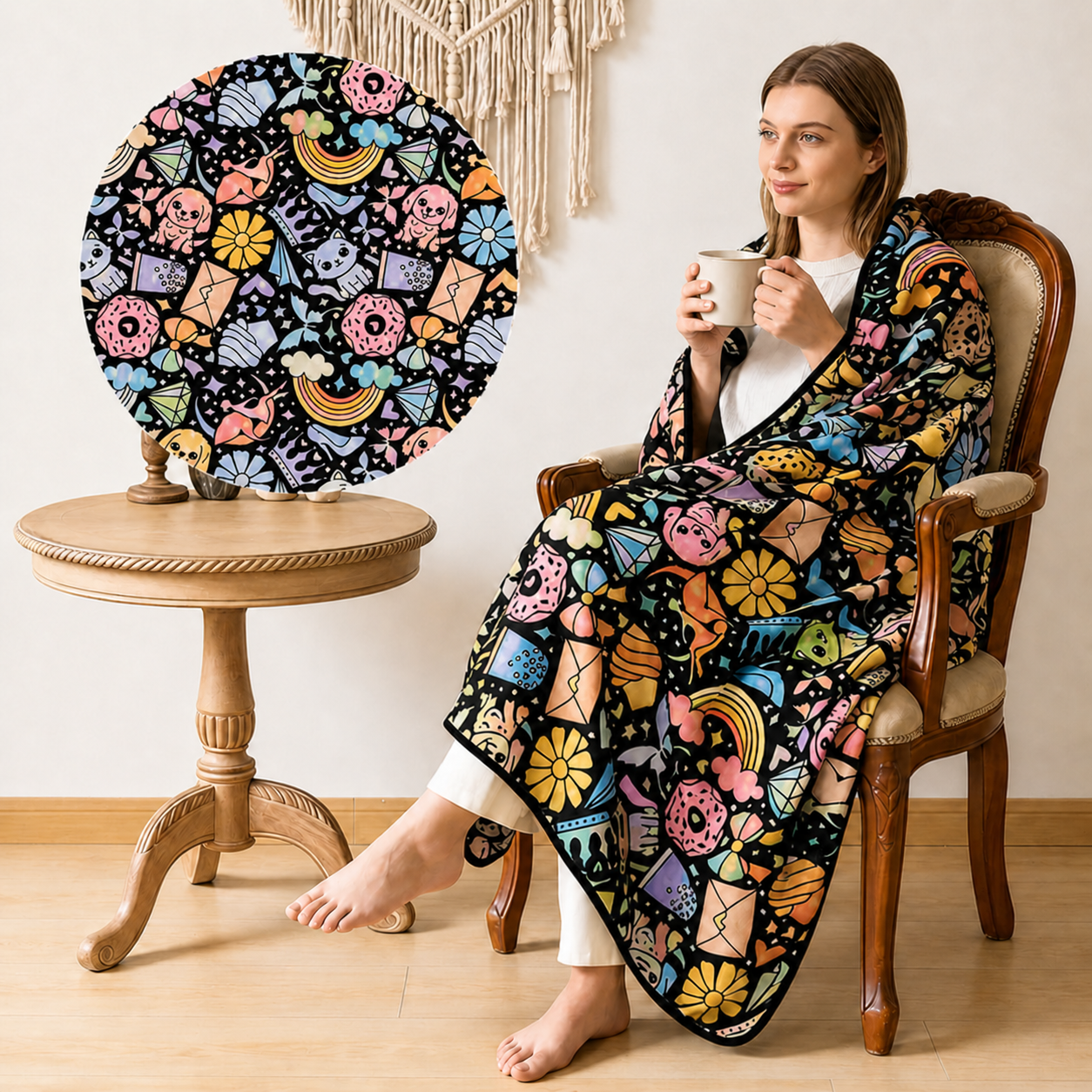 đ„ FINAL CLEARANCE: THE COZY COLOR ART BLANKET â JUST $39.99 đ„