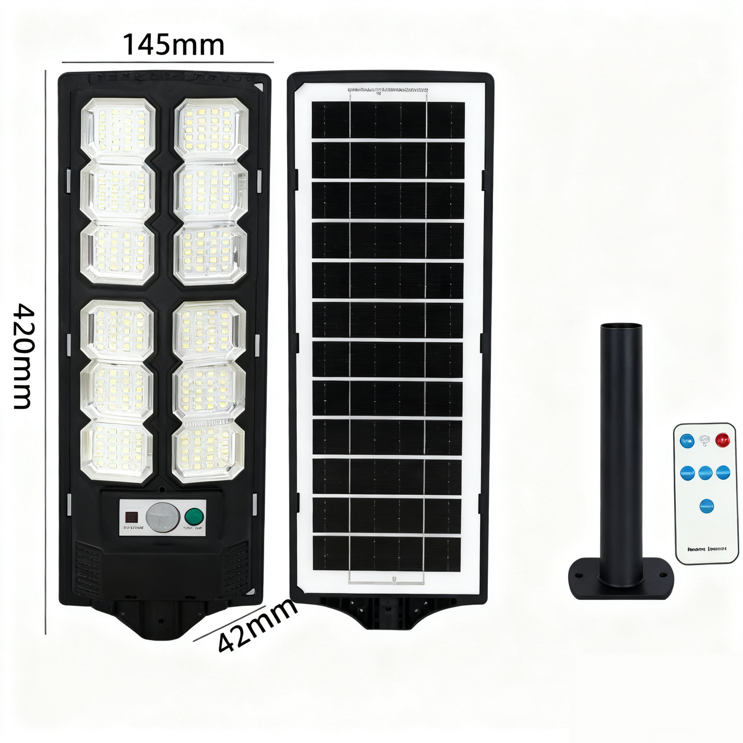 ๐ Solar Powered Street Light โ Brightness That Fits Your Needs