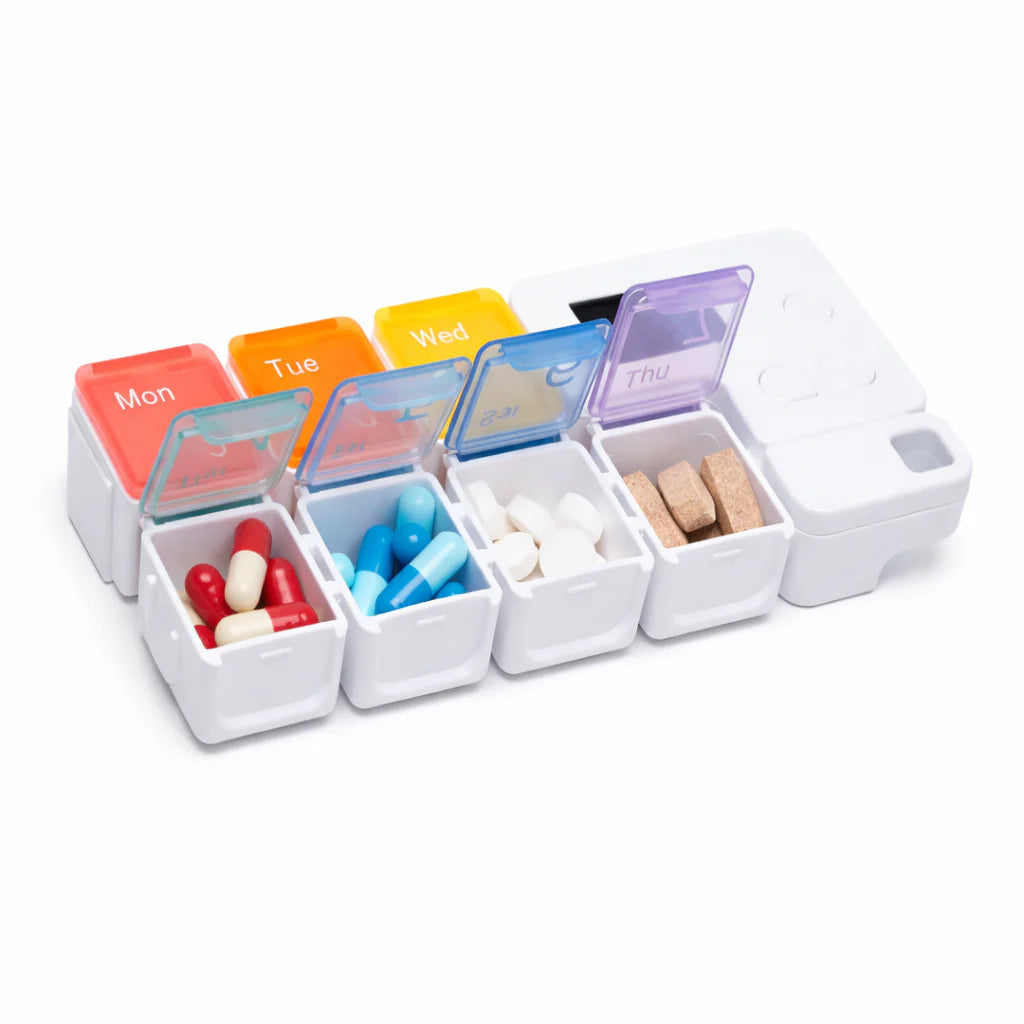 š Smart Weekly Pill Organizer with AlarmāØ