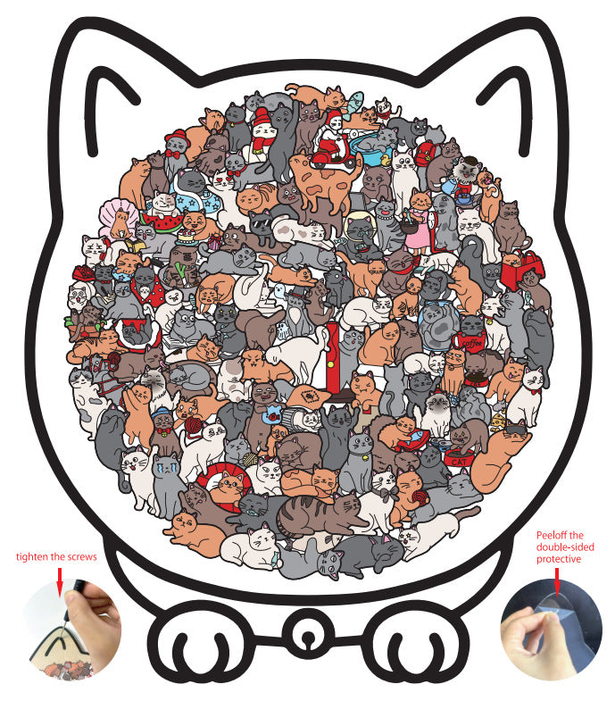 🔥 FINAL CLEARANCE: CAT HAVEN WOODEN PUZZLE — JUST $19.99 🔥