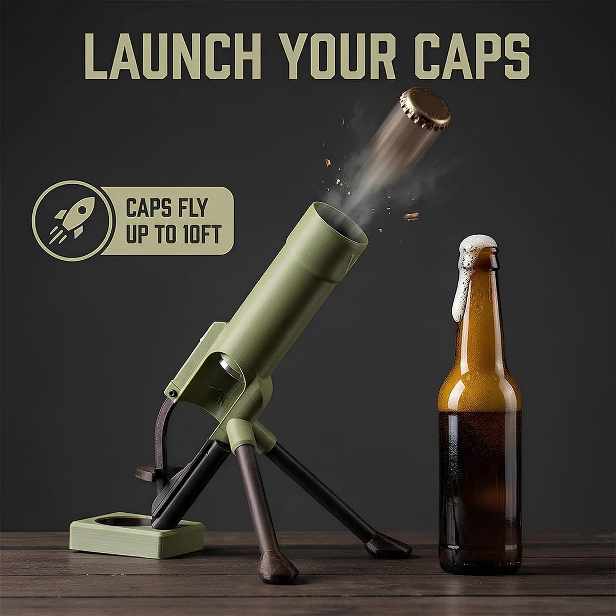 🔥 FINAL CLEARANCE: TACTICAL MORTAR BOTTLE OPENER — JUST $35.99 🔥