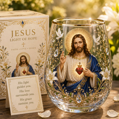 ✝️2026 Limited Edition "Morning Prayer" G Glass Tea Cup - Faith & Serenity Collection