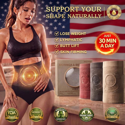 Official Brand Store | 🛡️2026 Moringa & Berberine 4-in-1 Micro-Particle Shaping & Fat Burning Shorts