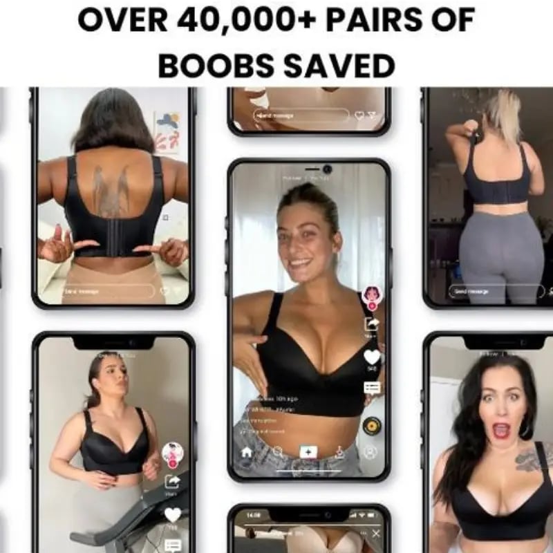 🔥HOT SALE - 40% OFF🔥Comfortable Seamless Plus Size Bra | Back Smoothing & Anti-Sagging Support