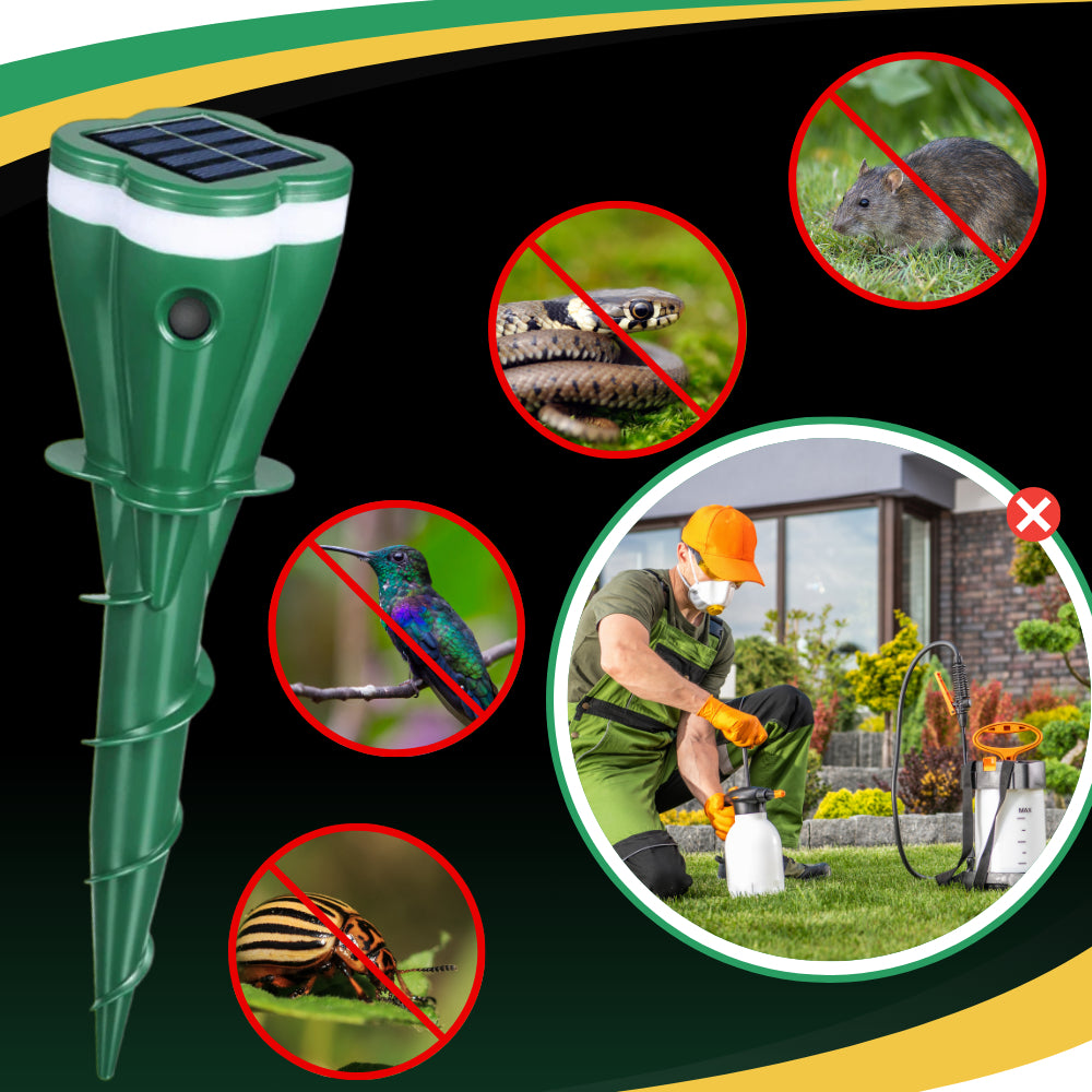 🔥Buy 1 Get 1 Free🔥Solar Ultrasonic Outdoor Animal Repellent