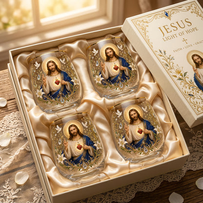 ✝️2026 Limited Edition "Morning Prayer" G Glass Tea Cup - Faith & Serenity Collection