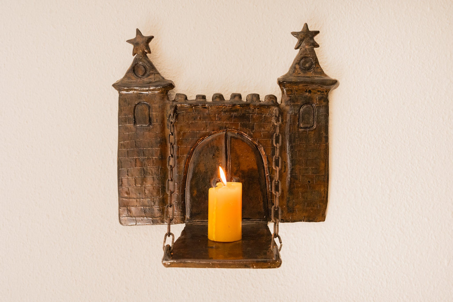 🏰 FINAL SALE: Handcrafted Castle Wall Shelf — JUST $49.99! 🏰