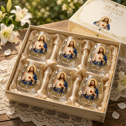 ✝️2026 Limited Edition "Morning Prayer" G Glass Tea Cup - Faith & Serenity Collection