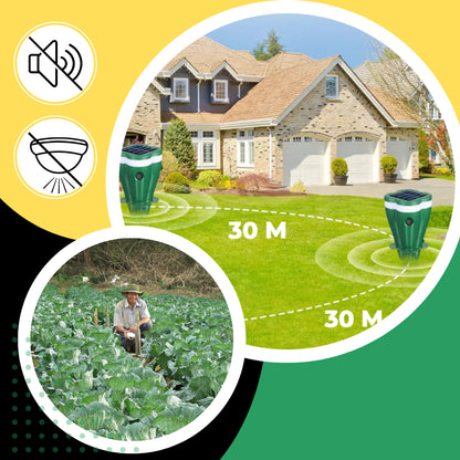 🔥Buy 1 Get 1 Free🔥Solar Ultrasonic Outdoor Animal Repellent