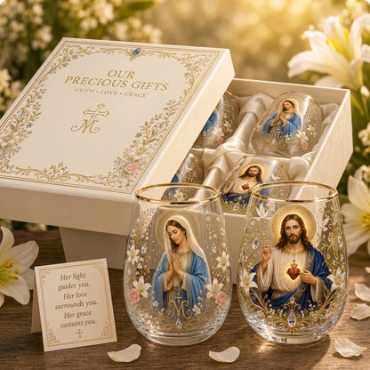 ✝️2026 Limited Edition "Morning Prayer" G Glass Tea Cup - Faith & Serenity Collection