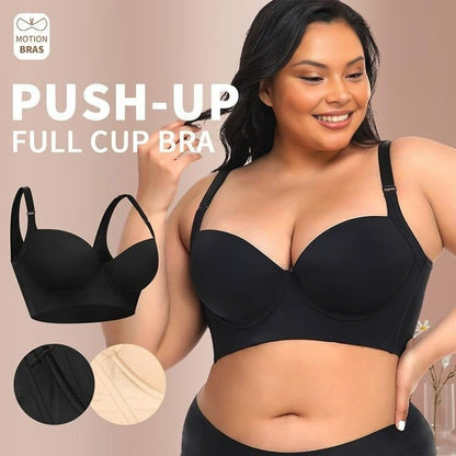 🔥HOT SALE - 40% OFF🔥Comfortable Seamless Plus Size Bra | Back Smoothing & Anti-Sagging Support