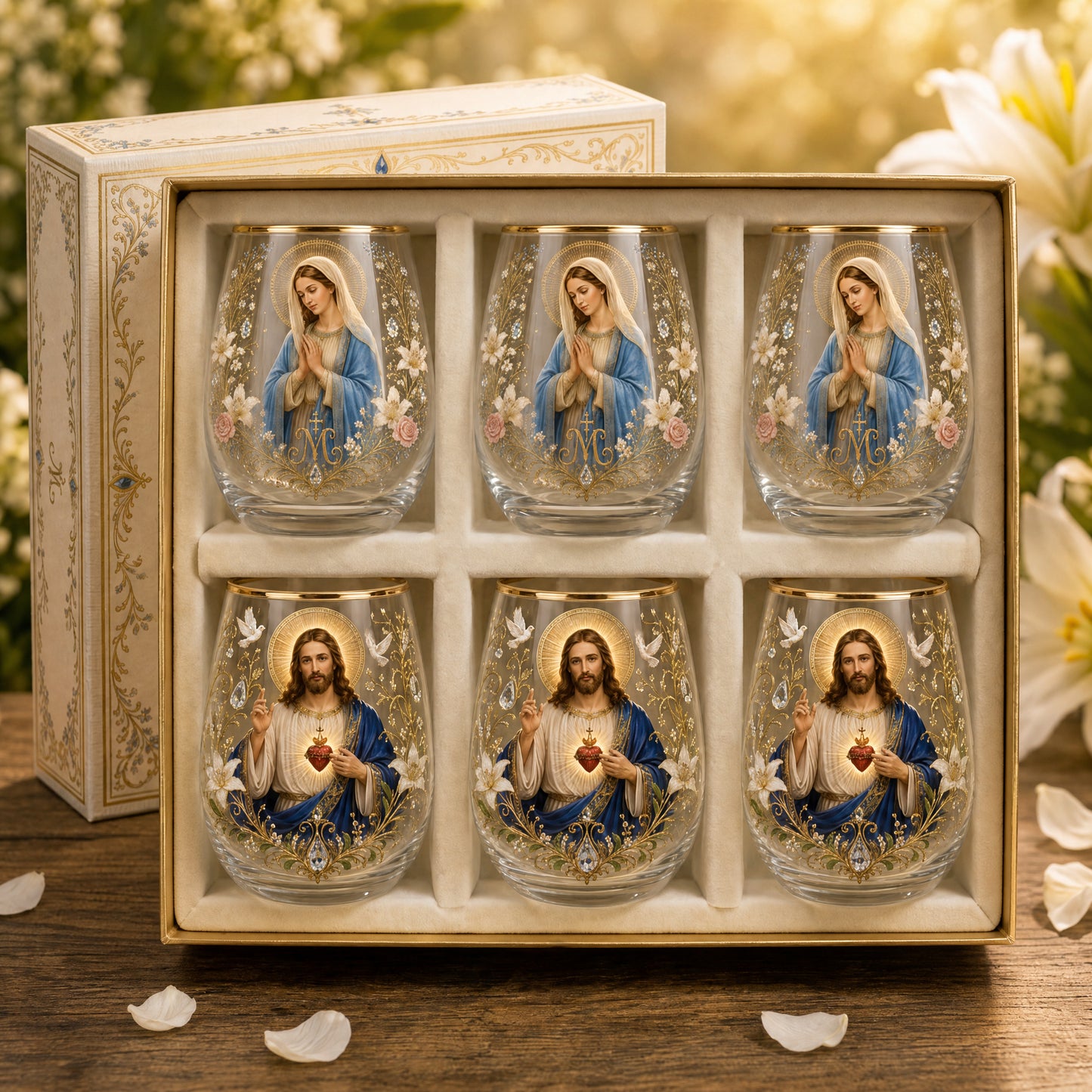 ✝️2026 Limited Edition "Morning Prayer" G Glass Tea Cup - Faith & Serenity Collection