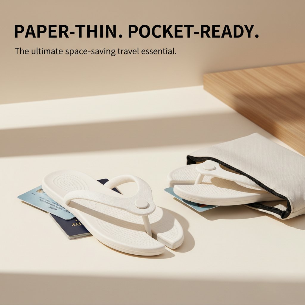 ✈️BUY 3 FREE SHIPPING🔥-Ultra-Thin Foldable Flip Flops