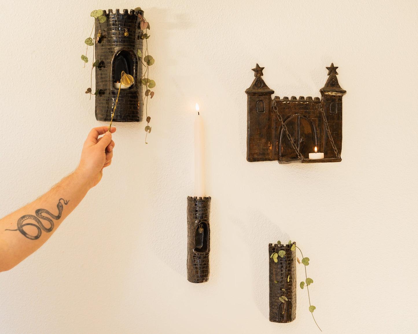 🏰 FINAL SALE: Handcrafted Castle Wall Shelf — JUST $49.99! 🏰