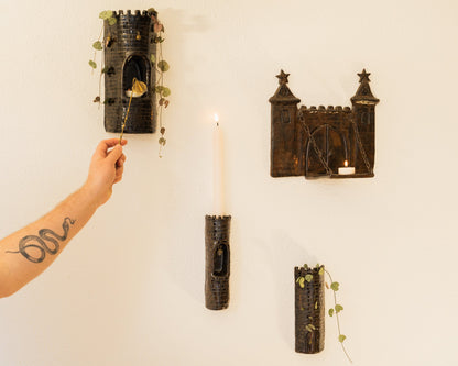 🏰 FINAL SALE: Handcrafted Castle Wall Shelf — JUST $49.99! 🏰