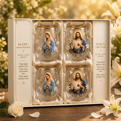 ✝️2026 Limited Edition "Morning Prayer" G Glass Tea Cup - Faith & Serenity Collection