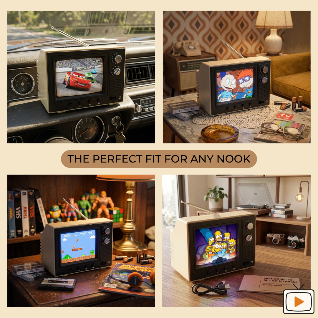 🔥 FINAL CLEARANCE: 50% OFF THE MINI CRT TV — JUST $49.99! 🔥