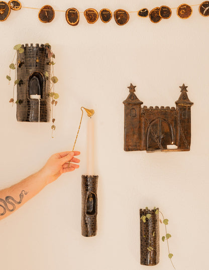 🏰 FINAL SALE: Handcrafted Castle Wall Shelf — JUST $49.99! 🏰