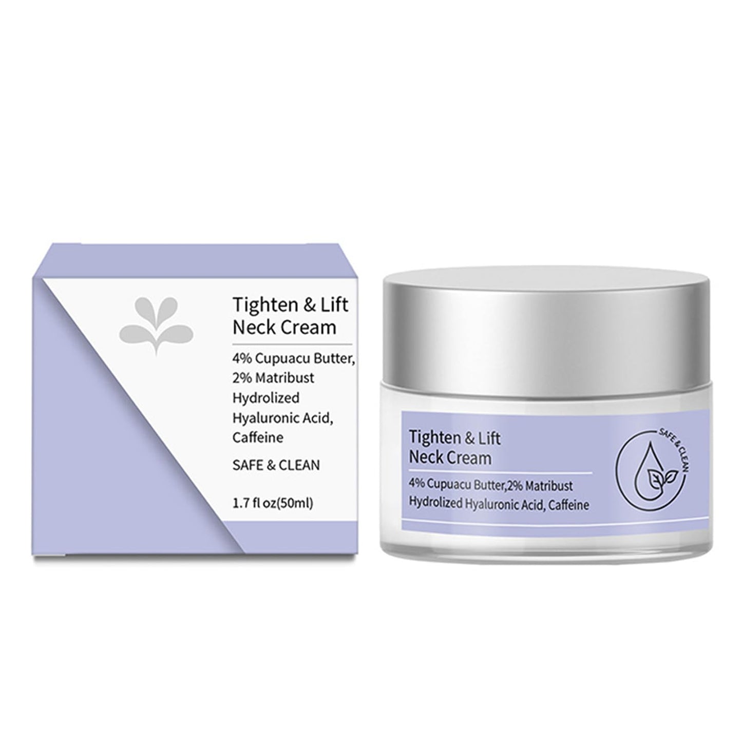 Tighten & Lift Firming Neck Cream, Neck Firming Cream - Best for Tightening Sagging Skin