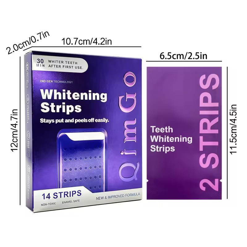 🔥2026 Spring special offer 49% off-🦷Purple Teeth Whitening Strips