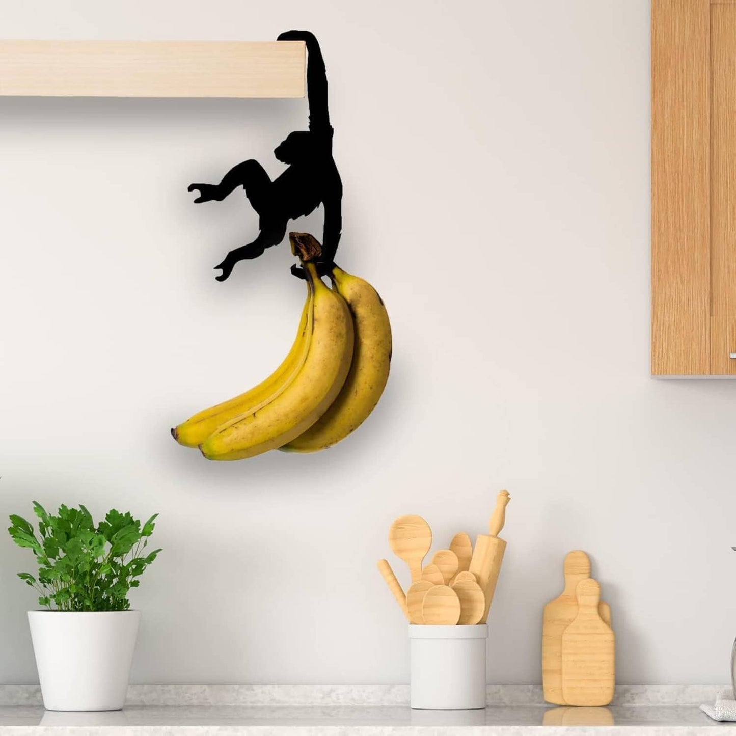 🦍Chimp Balance Hanger - Holds Up Bananas, Jackets, Bags, and More🍌