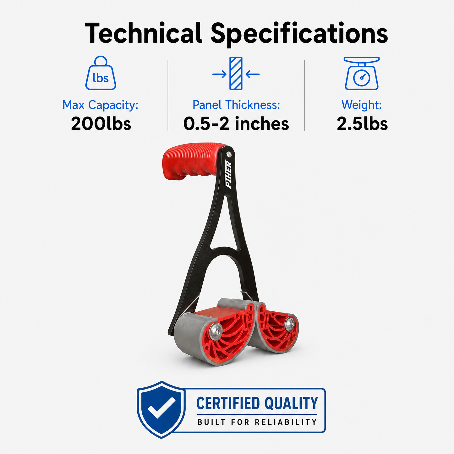 Handheld Sheet Material Handling Assistant (PTHER Brand)