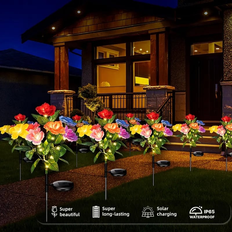 🎁Last Day Promotion 49% OFF🔥☀️2026 NEW Solar Simulated Garden Lights