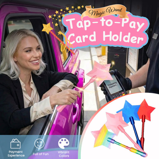 🔥EasterSale offer 49% off🔥-Magic Wand Tap-to-Pay Card Holder