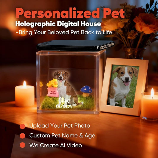 🎁Last Day Promotion 49% OFF🔥🐾Personalized Pet Holographic Memorial Box🐾