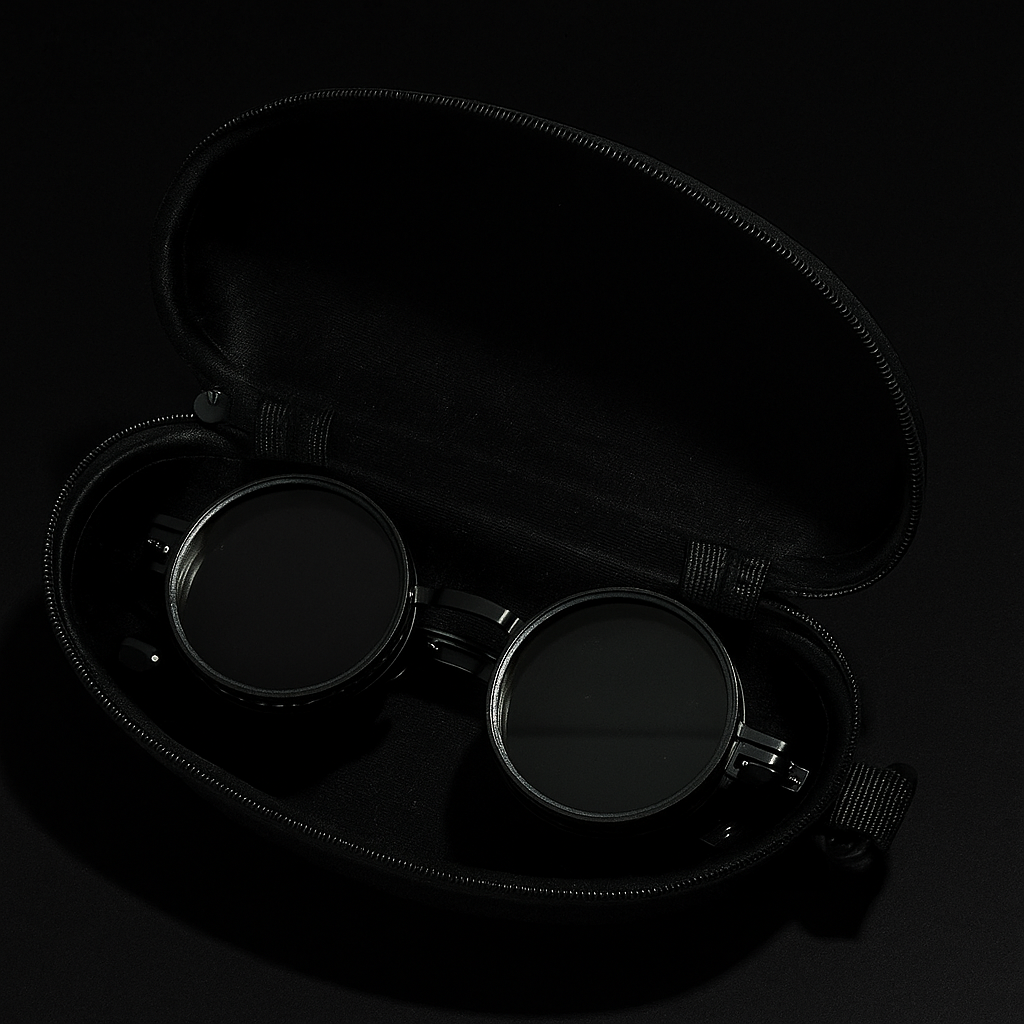 Black with Case