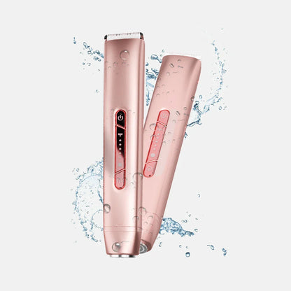🔥Hot Sale 50% OFF🔥2-in-1 Painless Bikini Hair Trimmer