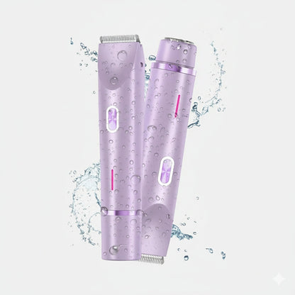 🔥Hot Sale 50% OFF🔥2-in-1 Painless Bikini Hair Trimmer