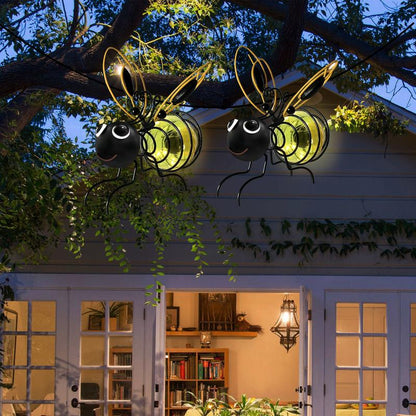 ✨  Create magic in the garden ! 🐝☀️🐝Hanging solar light for outdoor use -