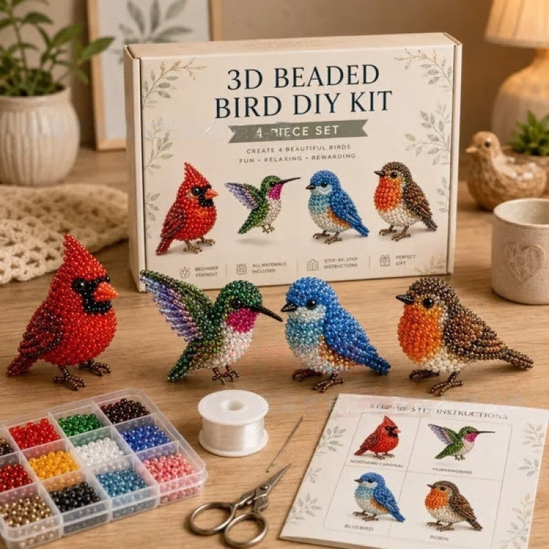 ✨ Tiny 3D Beaded Animal DIY Kit✨