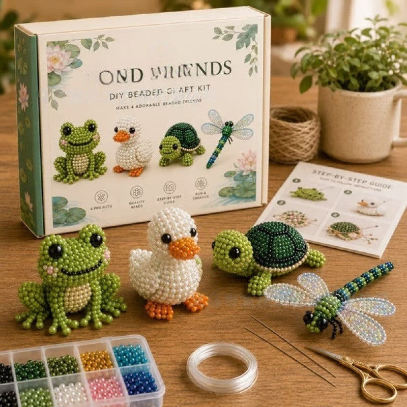 ✨ Tiny 3D Beaded Animal DIY Kit✨