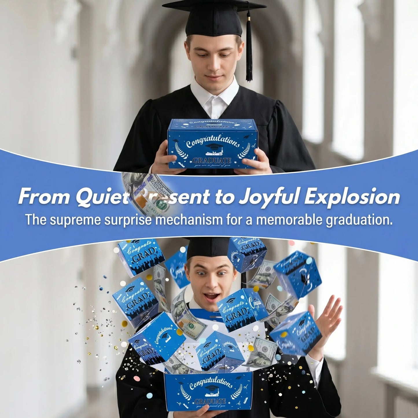 🔥 FINAL CLEARANCE: 2026 GRAD POP-UP EXPLOSION BOX — JUST $9.99! 🔥