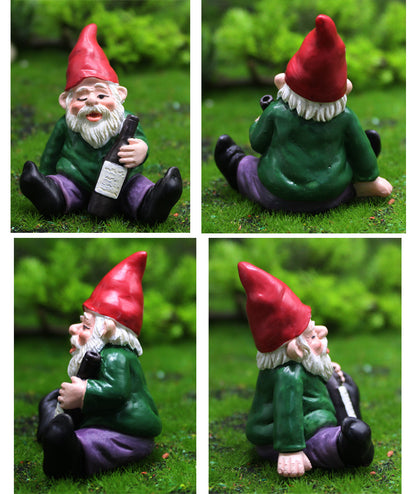 Drunk Garden Gnome Set