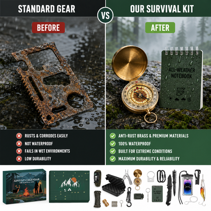 🎣 Father’s Day Special: 24-Day Survival Kit Advent Calendar – Only $59.99!