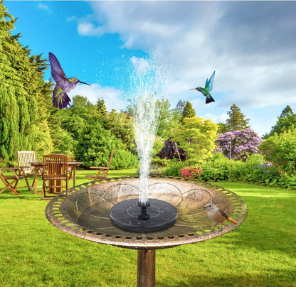 Last Day 49% OFF🔥 Solar Bath Fountains Pump, Upgrade 1.4W Solar Fountain