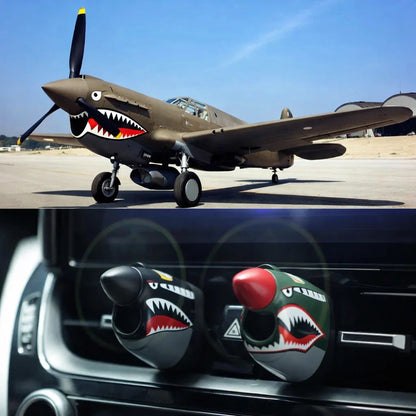 🔥This week's special price $25.42! ! !🔥P-40 Warhawk Creative Propeller Car Decor