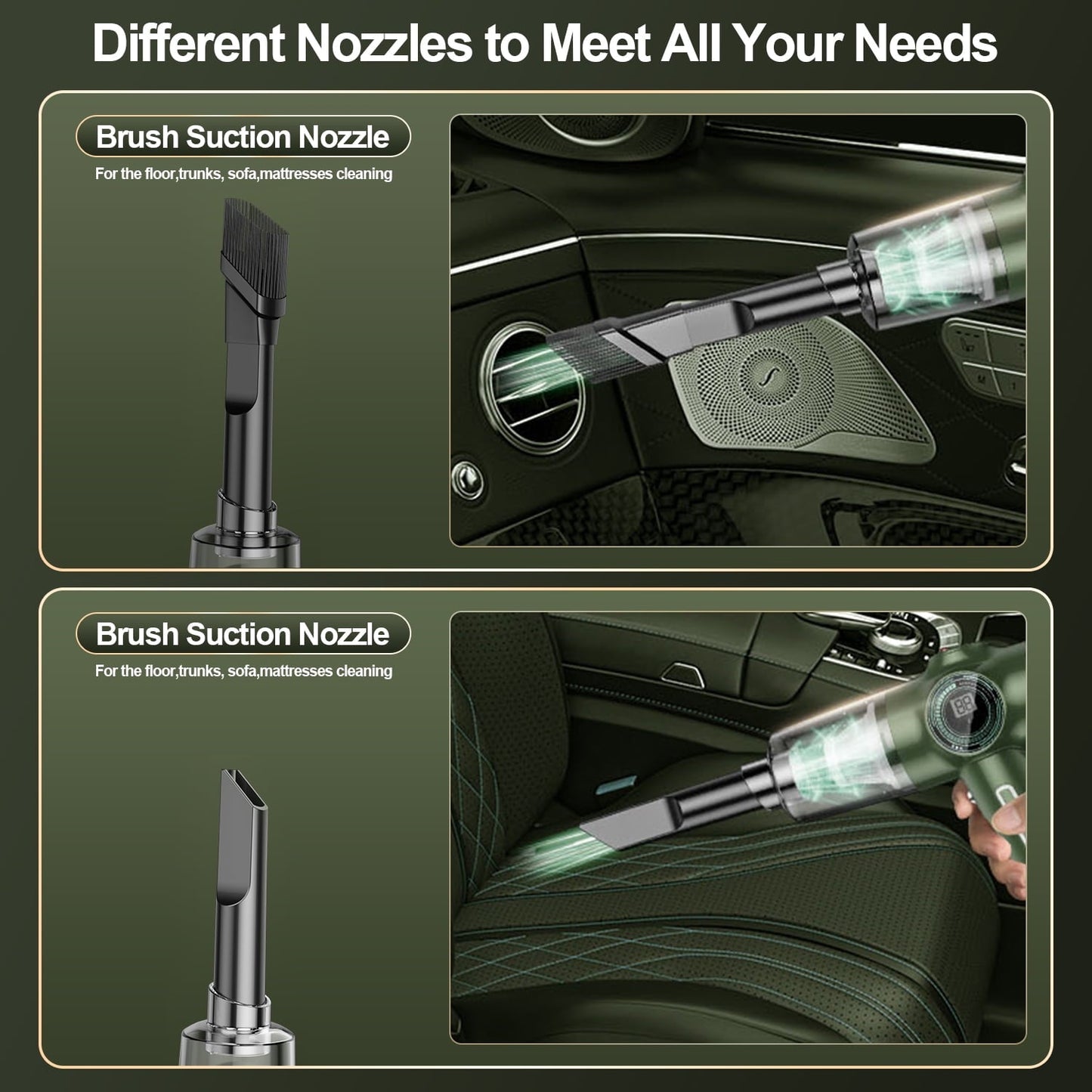 🔥2026 Spring special offer 49% off - Jujue Cordless Handheld Vacuum Cleaner - Portable