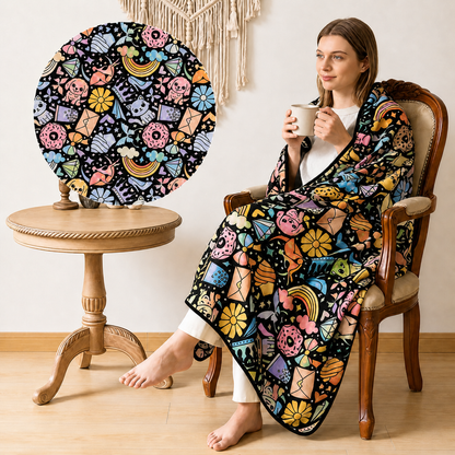 🔥 FINAL CLEARANCE: THE COZY COLOR ART BLANKET – JUST $39.99 🔥