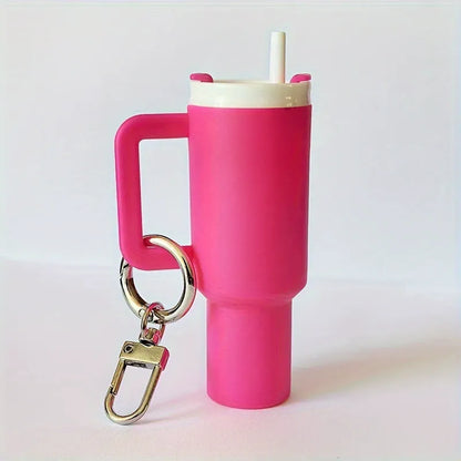 🔥Black Friday Frenzy 25% OFF - Mini Plastic Container Bottle Keychain