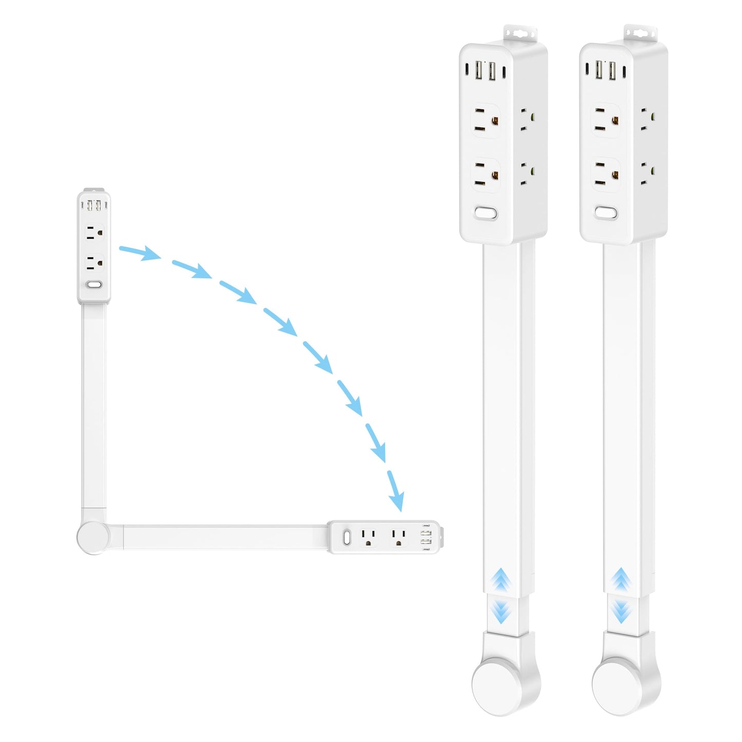🎉 Holiday Special: 10‑in‑1 Swivel Power Strip – Only $39.99!