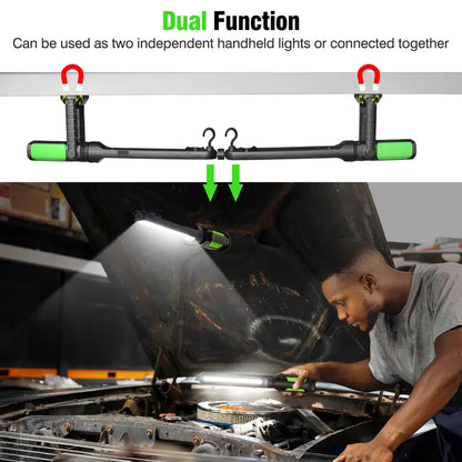 【FathersDayGift】2400LM USB Work Light Bar for Car Repair & Garage Use