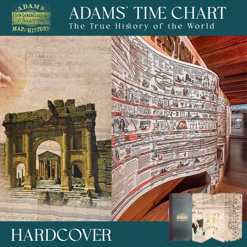 🔍✨ Uncover the Truths of Biblical History! 📜📜 Adams Time Chart 2.0