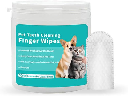 FreshSmile Pet Teeth Cleaning Wipes (Dogs & Cats)