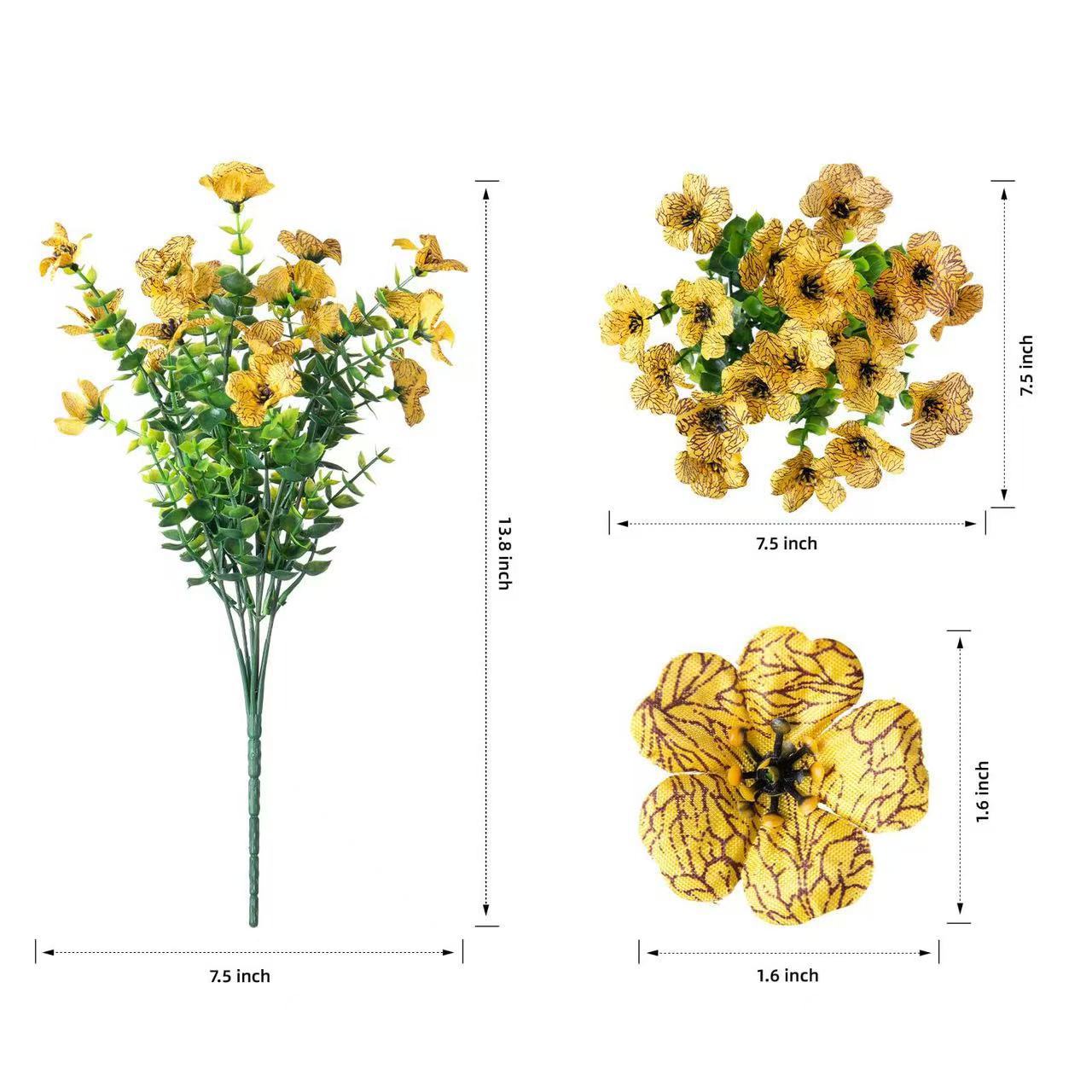 🌸Last Day Sale 49% OFF💐 UV Resistant Colorful Artificial Flower