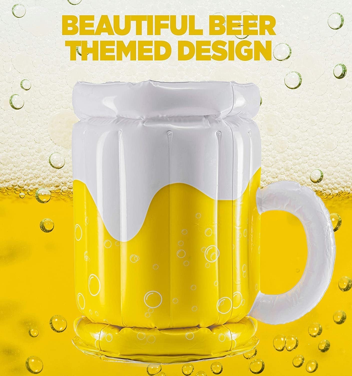 🎉 Summer Holiday Special: Inflatable Beer Mug Cooler Pool Float – Only $19.99!