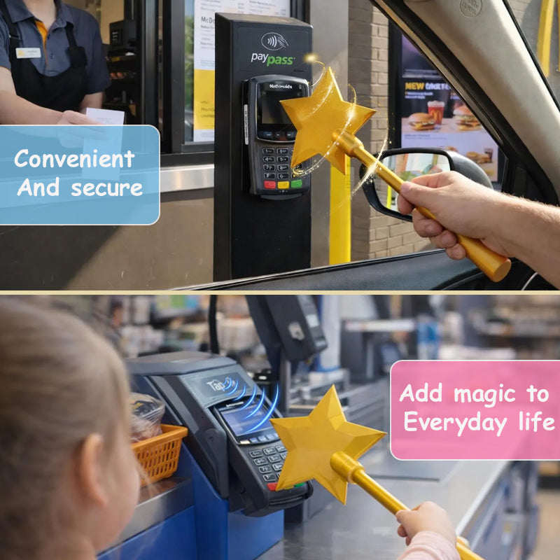 🔥EasterSale offer 49% off🔥-Magic Wand Tap-to-Pay Card Holder